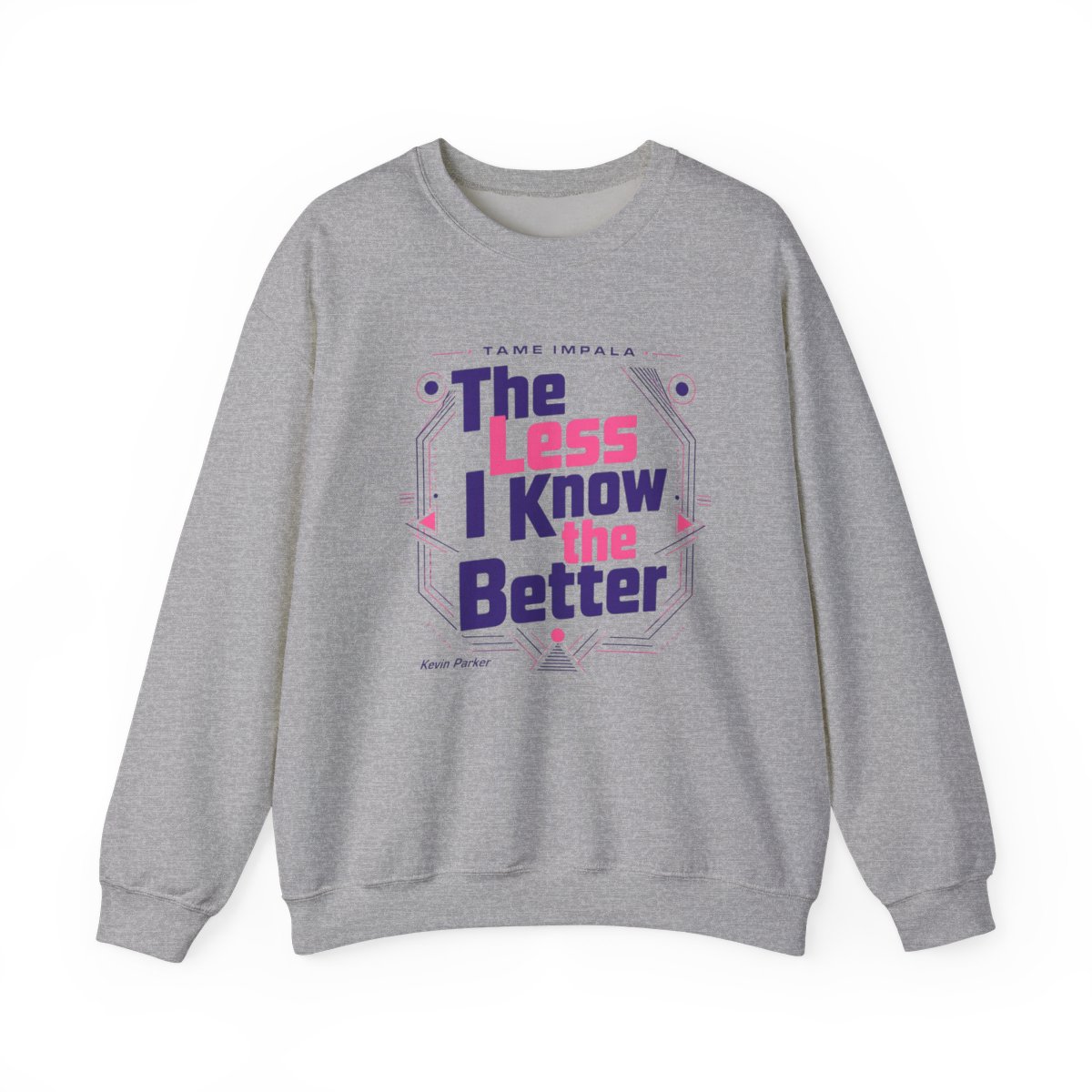 Tame Impala "The Less I Know the Better" Crewneck - alternate angle 3, merchandise