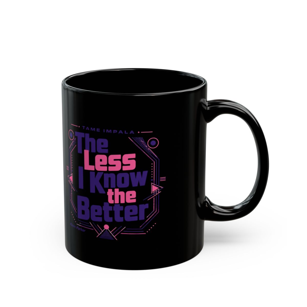 Tame Impala "The Less I Know the Better" Black Mug