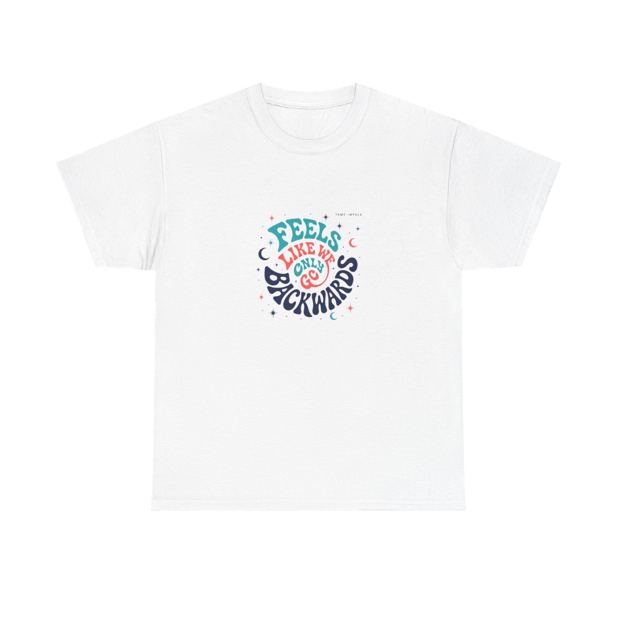 Tame Impala "Feels Like We Only Go Backwards" Unisex Tee - alternate angle 3, merchandise