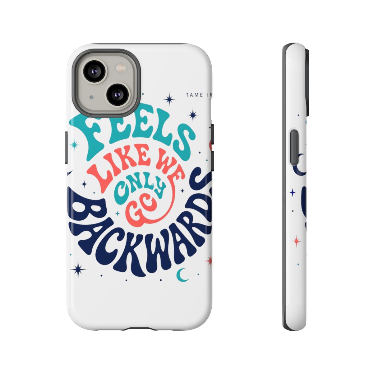 Tame Impala "Feels Like We Only Go Backwards" Phone Case - alternate angle 3, merchandise