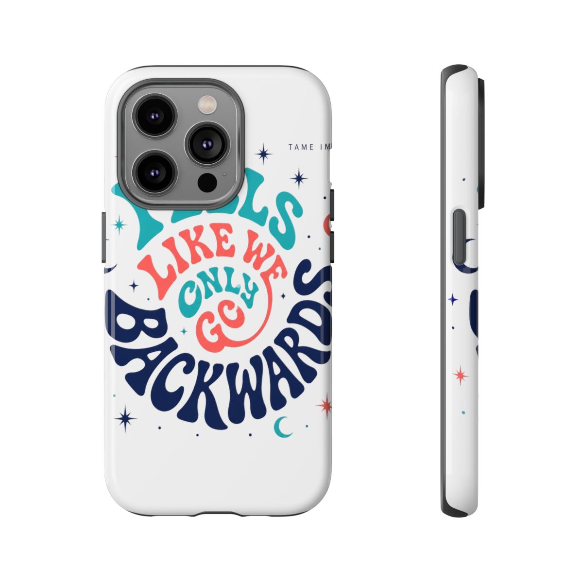 Tame Impala "Feels Like We Only Go Backwards" Phone Case - alternate angle 4, merchandise