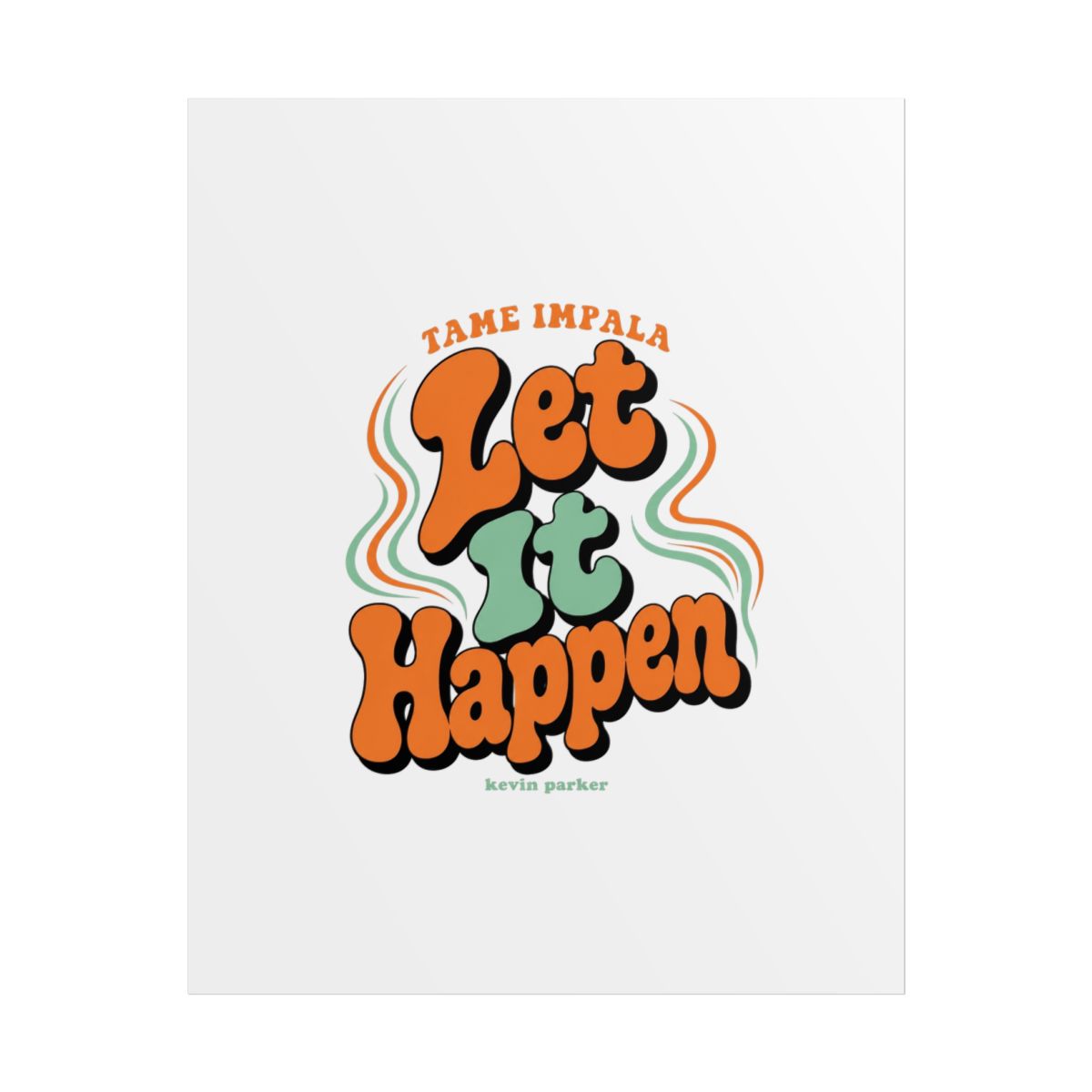 Tame Impala "Let It Happen" Poster - Official Posters & Wall Art merchandise