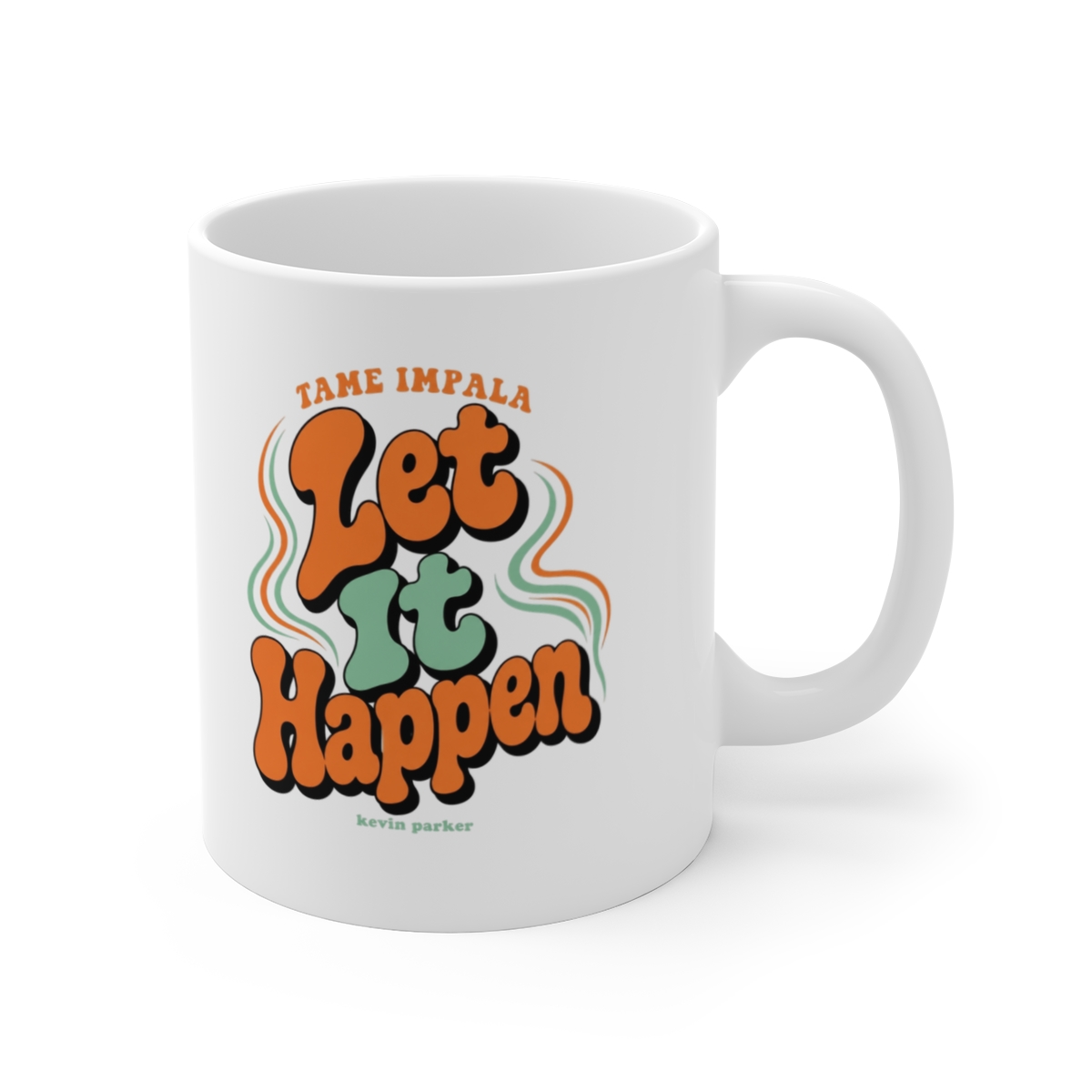 Tame Impala "Let It Happen" White Mug