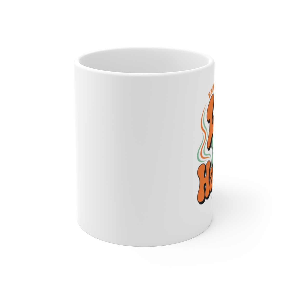 Tame Impala "Let It Happen" White Mug - alternate angle 1, merchandise