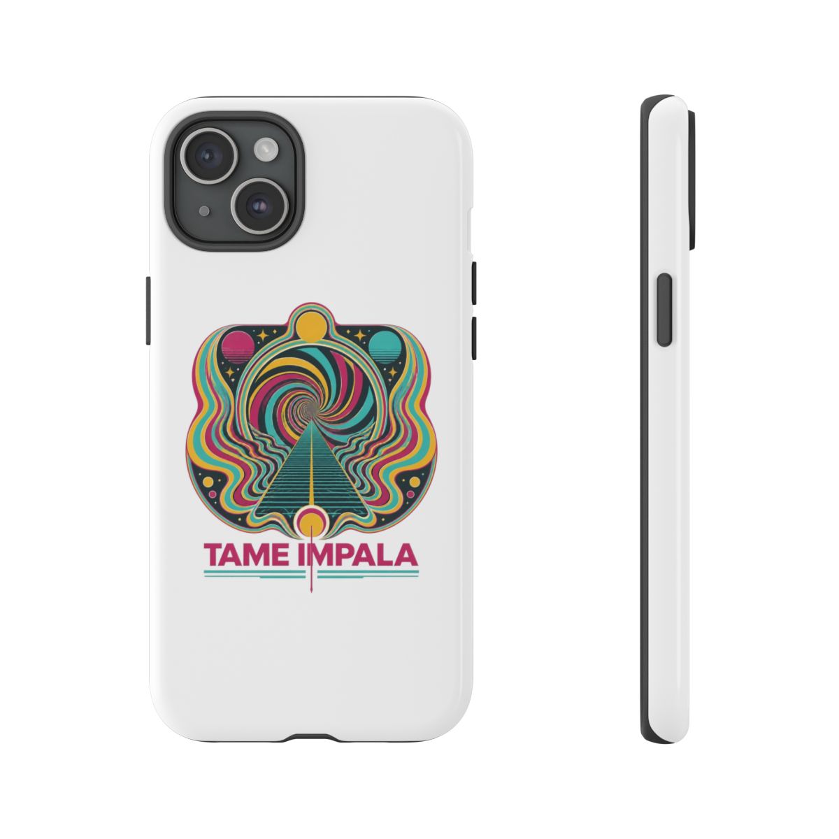 Tame Impala "Currents" Phone Case - alternate angle 2, merchandise