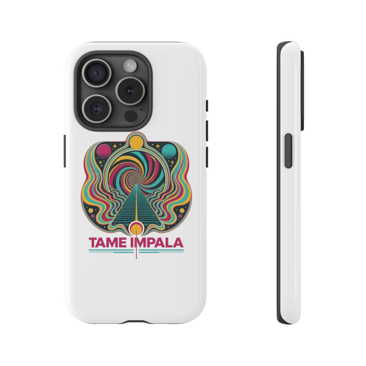 Tame Impala "Currents" Phone Case - alternate angle 2, merchandise