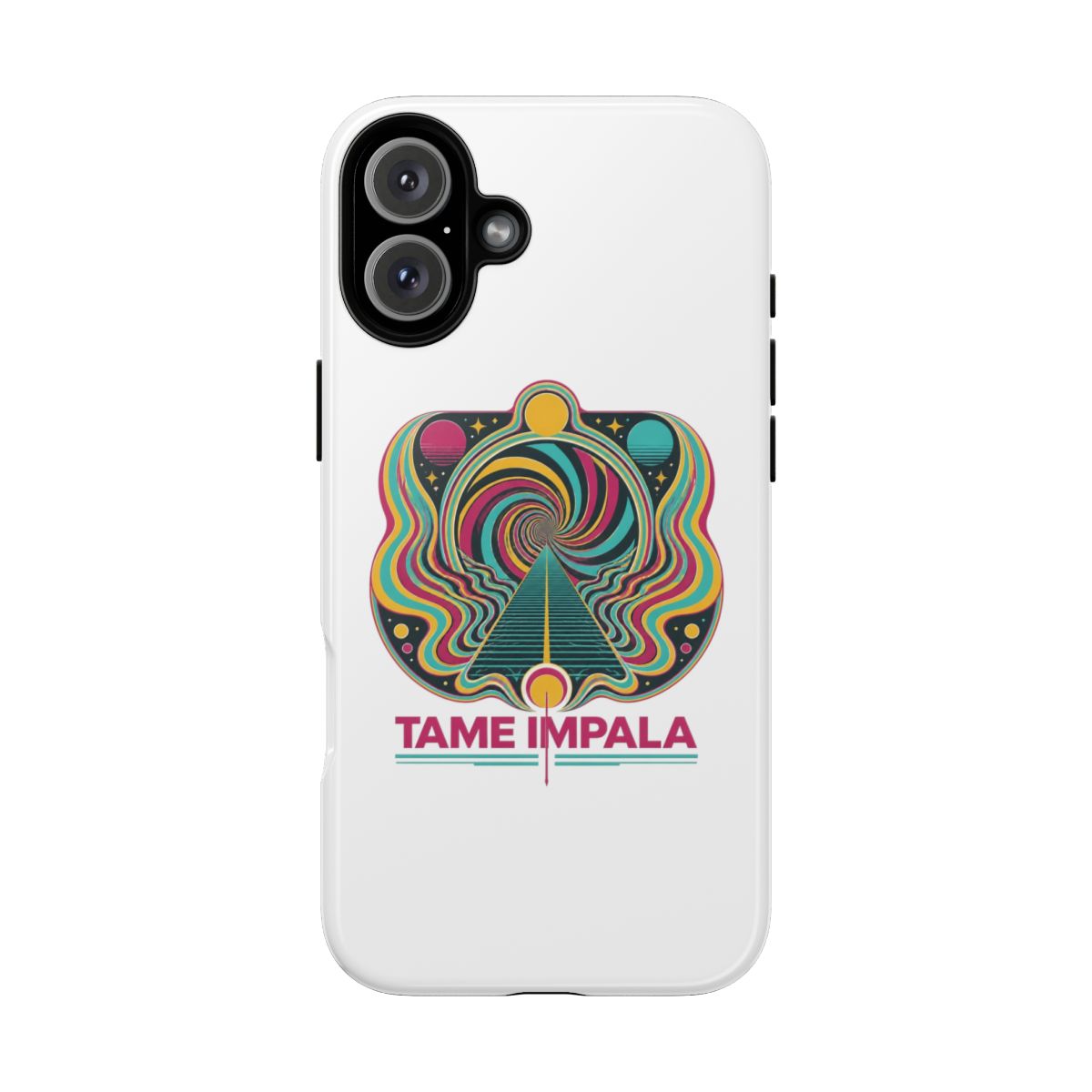 Tame Impala "Currents" Phone Case - alternate angle 1, merchandise