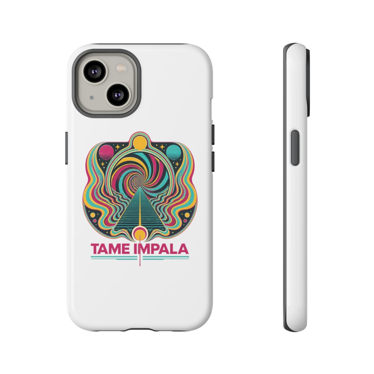 Tame Impala "Currents" Phone Case - alternate angle 3, merchandise