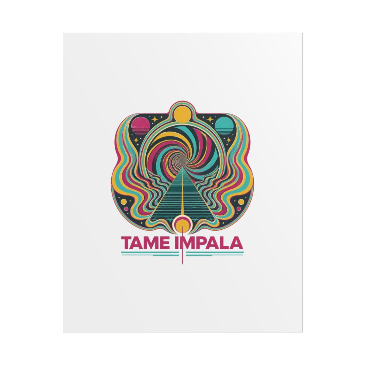 Tame Impala "Currents" Poster - Official Posters & Wall Art merchandise
