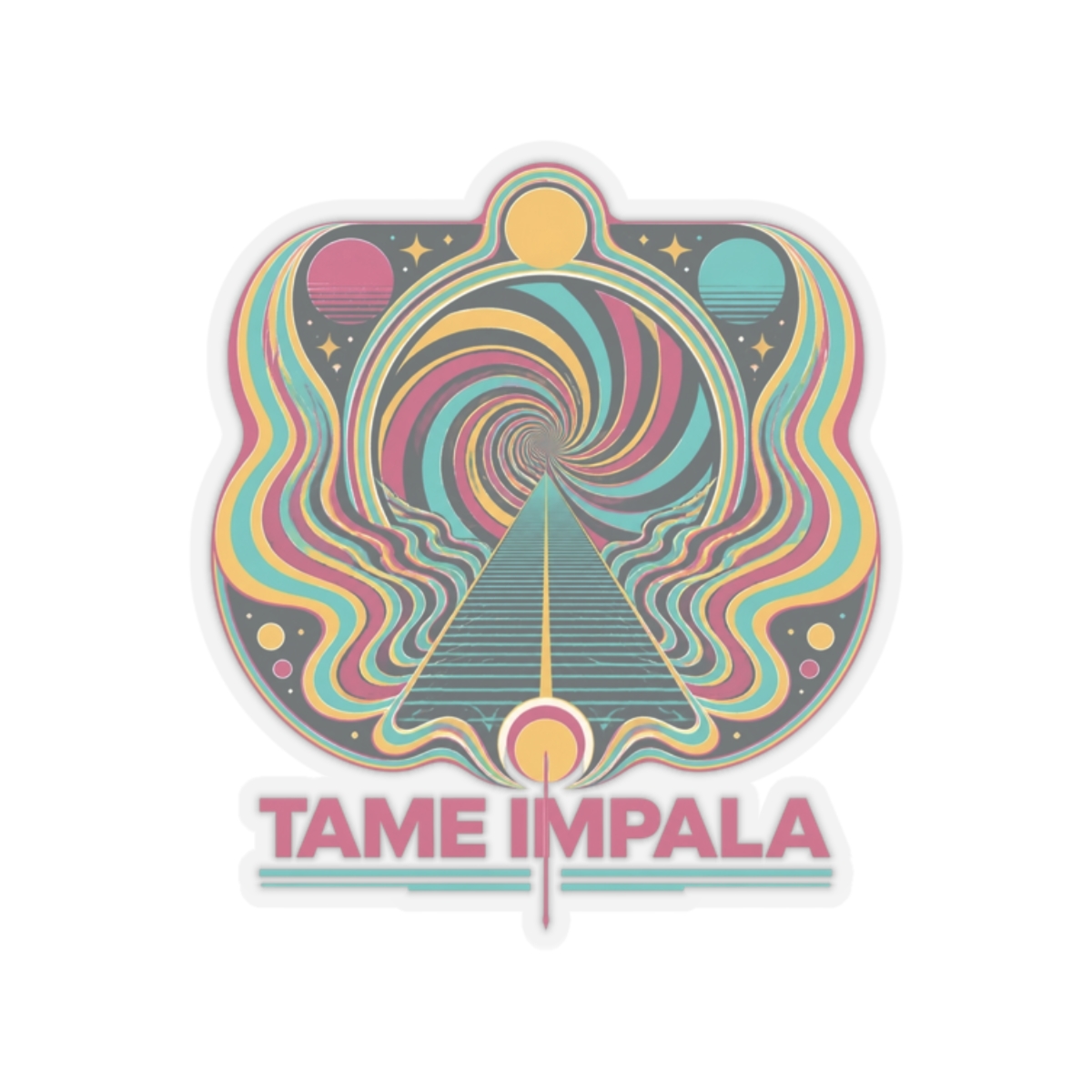 Tame Impala "Currents" Sticker
