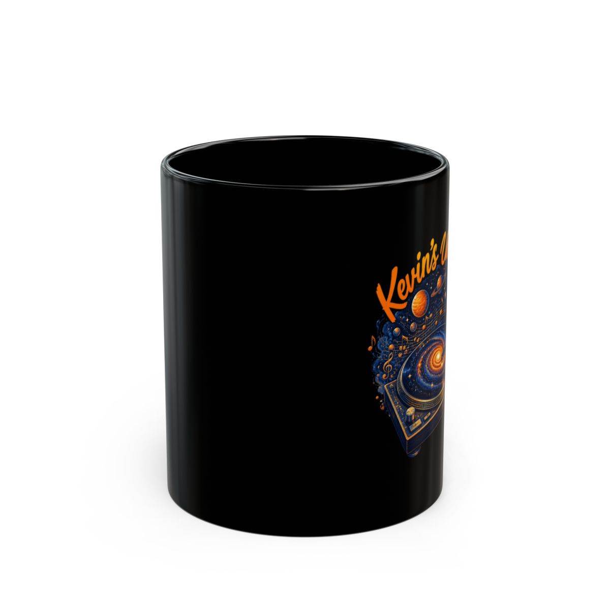 Tame Impala "Kevin" Black Mug - alternate angle 1, merchandise