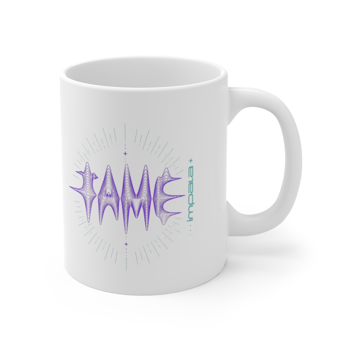 Tame Impala "IMPALA" White Mug