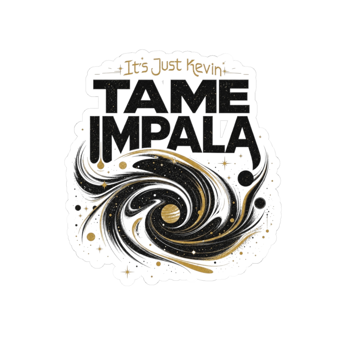 Tame Impala "Just Kevin" Sticker - alternate angle 1, merchandise