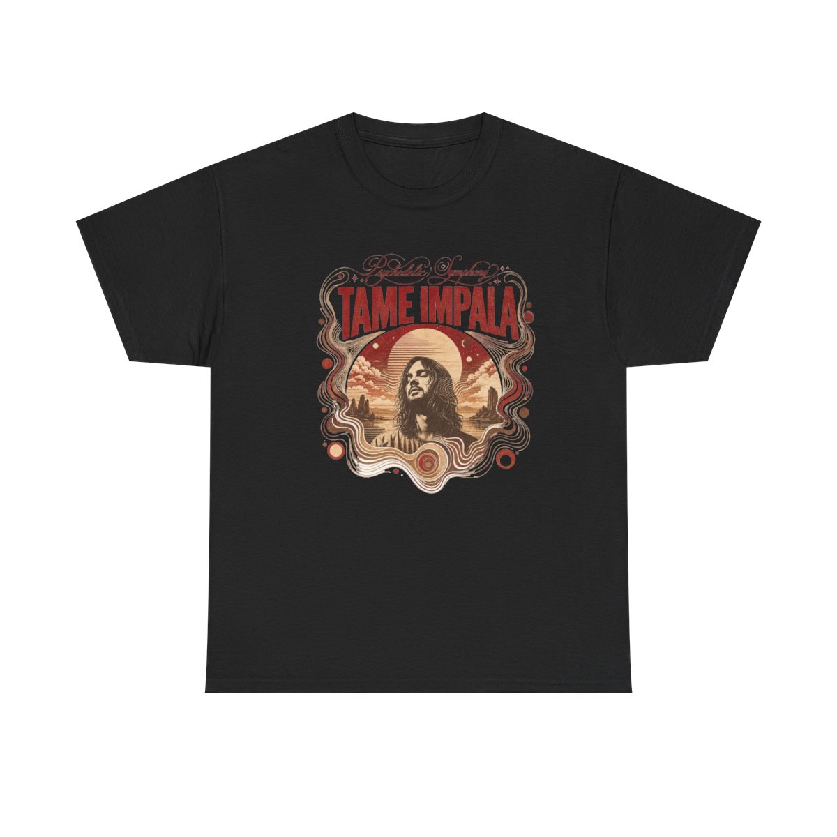 Tame Impala "Psychedelic Symphony" Unisex Tee - alternate angle 2, merchandise