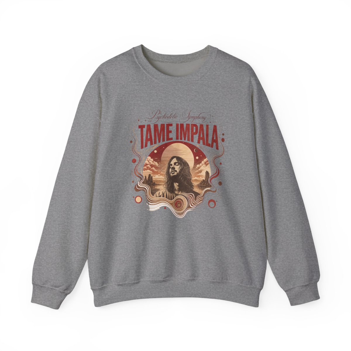 Tame Impala "Psychedelic Symphony" Crewneck - alternate angle 2, merchandise