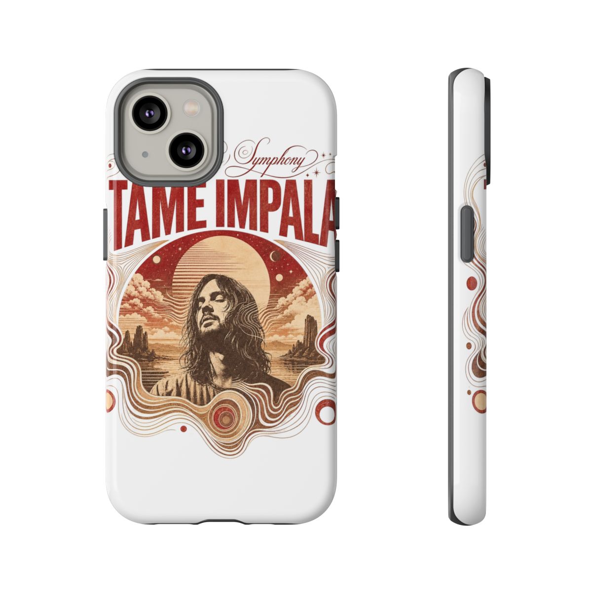 Tame Impala "Psychedelic Symphony" Phone Case - alternate angle 3, merchandise