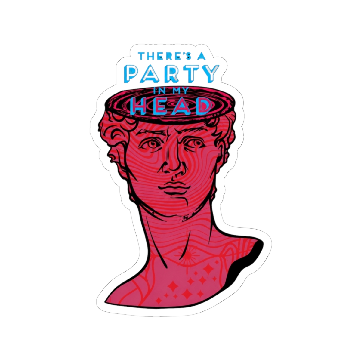 Solitude is Bliss Sticker | Tame Impala - alternate angle 2, merchandise