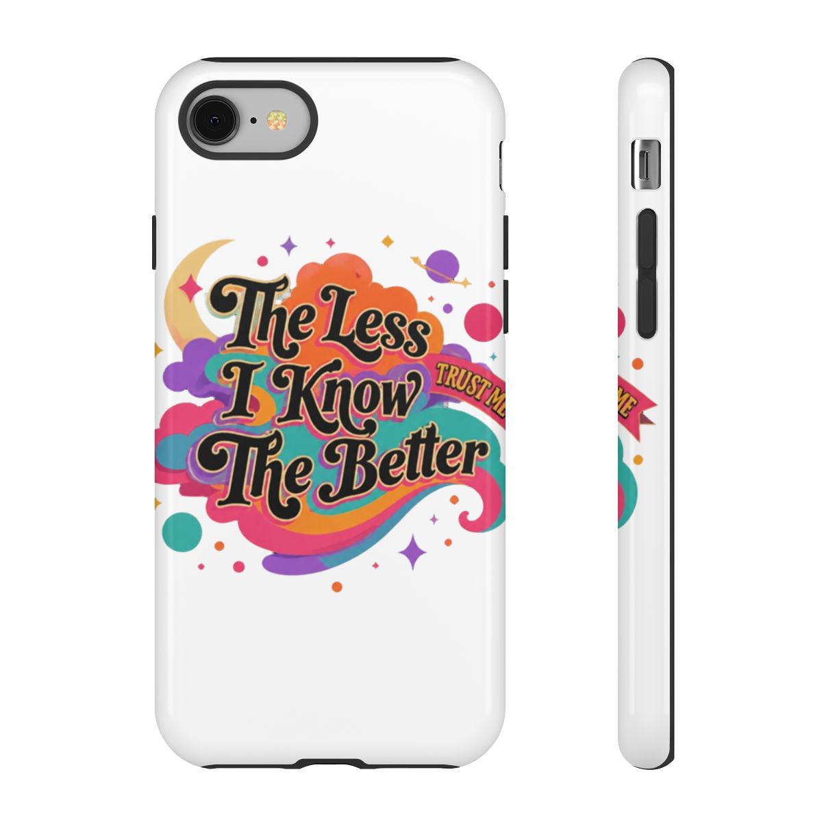 The Less I Know The Better Retro Graphic By Tame Impala Phone Case