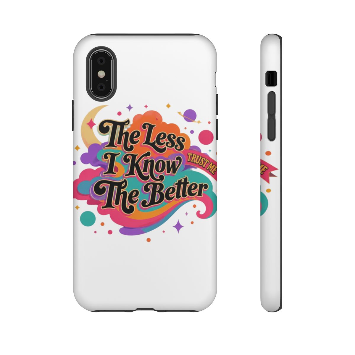 The Less I Know The Better Retro Graphic By Tame Impala Phone Case - alternate angle 5, merchandise