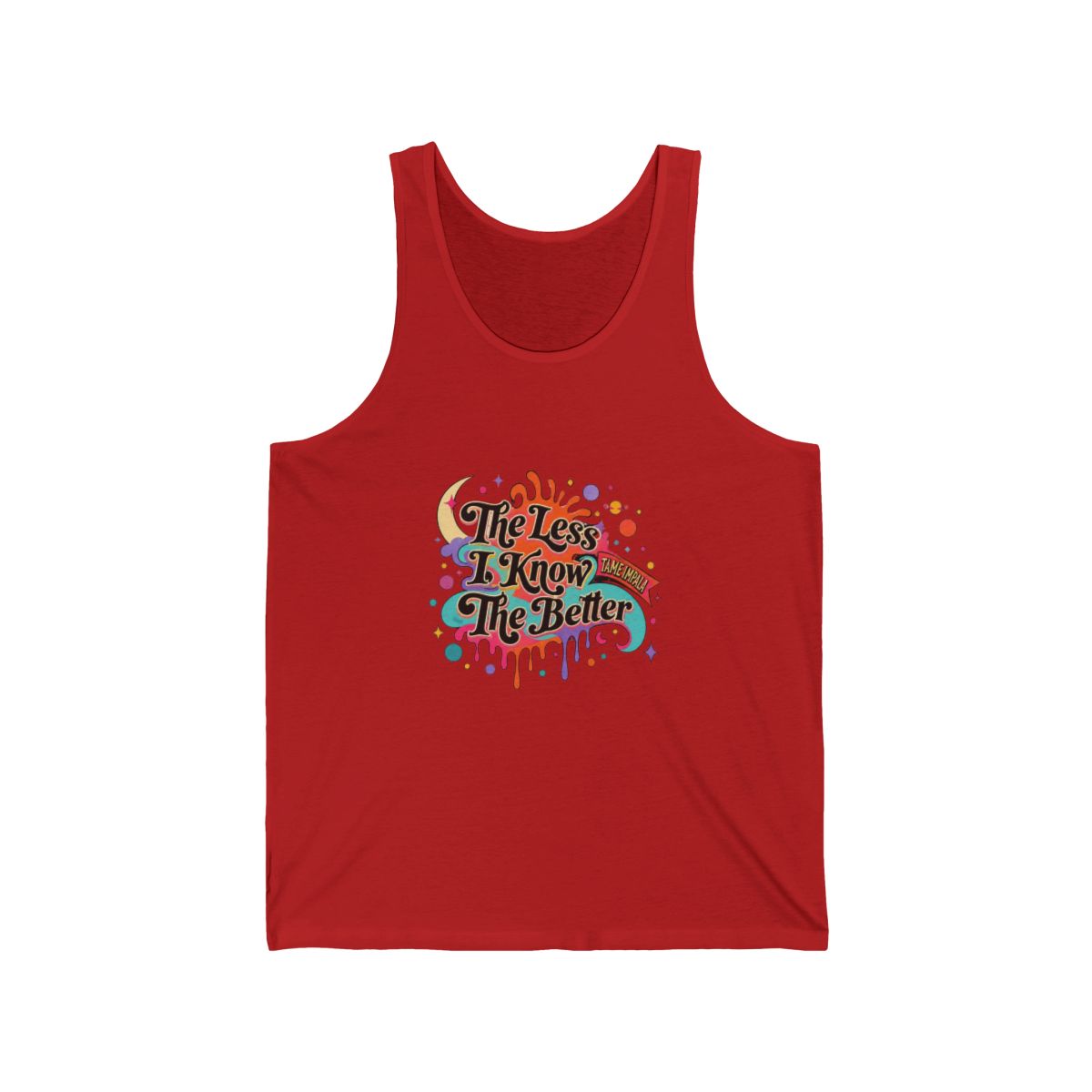 The Less I Know The Better Retro By Tame Impala Tank Top