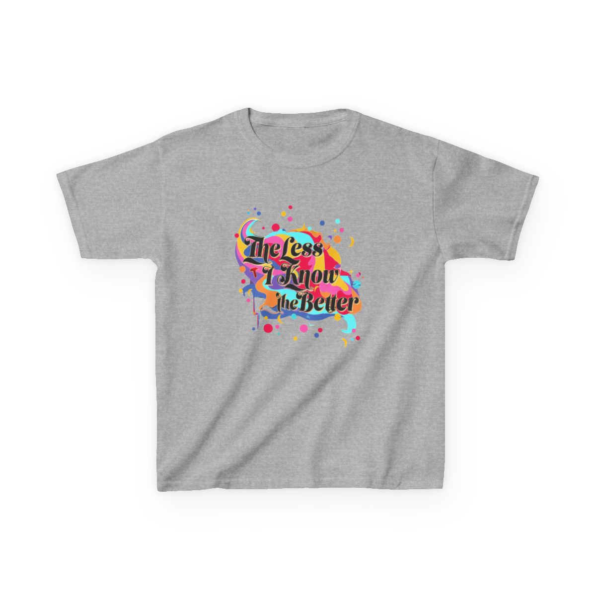 The Less I Know the Better by Tame Impala Kids T-Shirt - alternate angle 3, merchandise