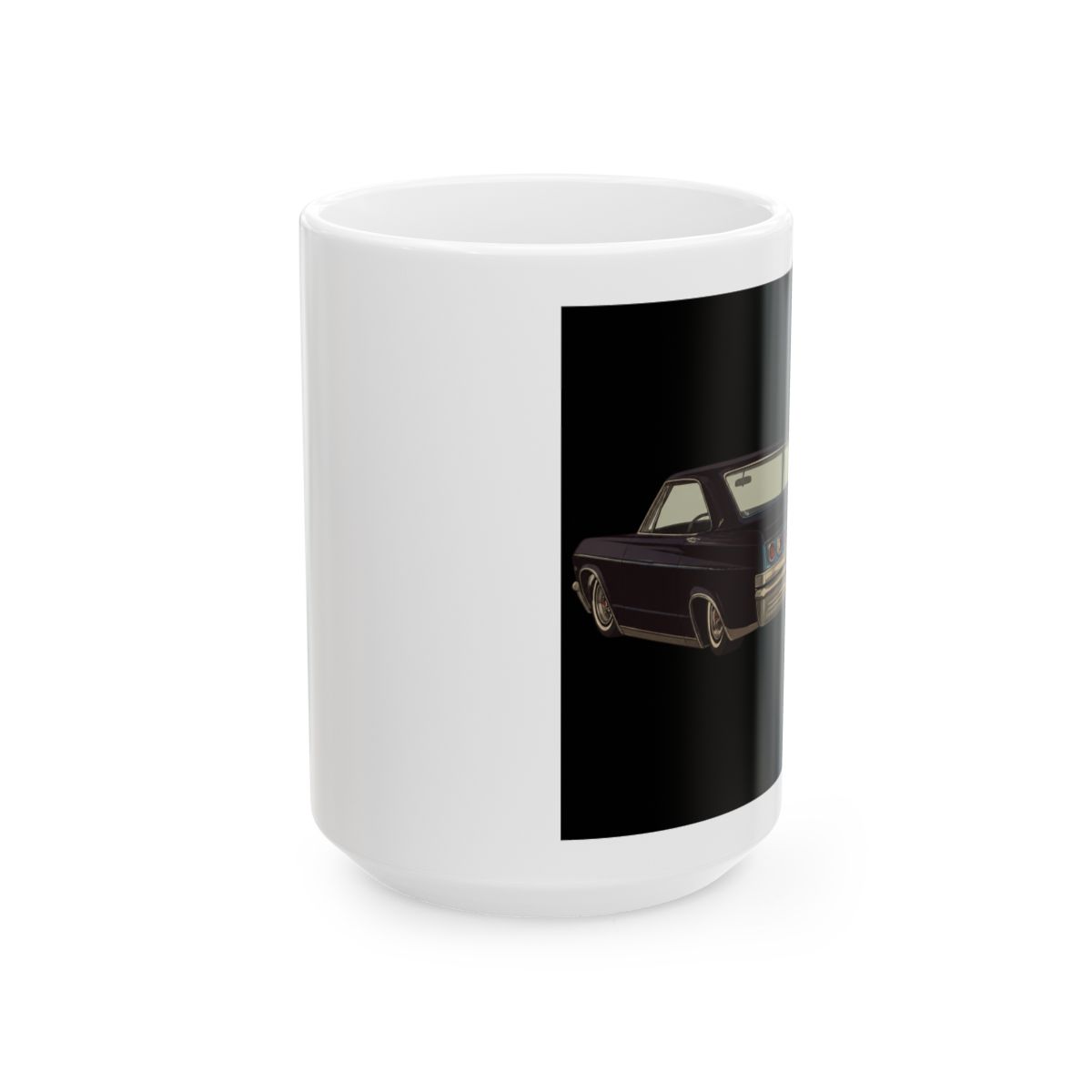 1965 Impala Low Rider Kustom Lead Sled Custom Hot Coffee Mug | Tame Impala - alternate angle 2, merchandise