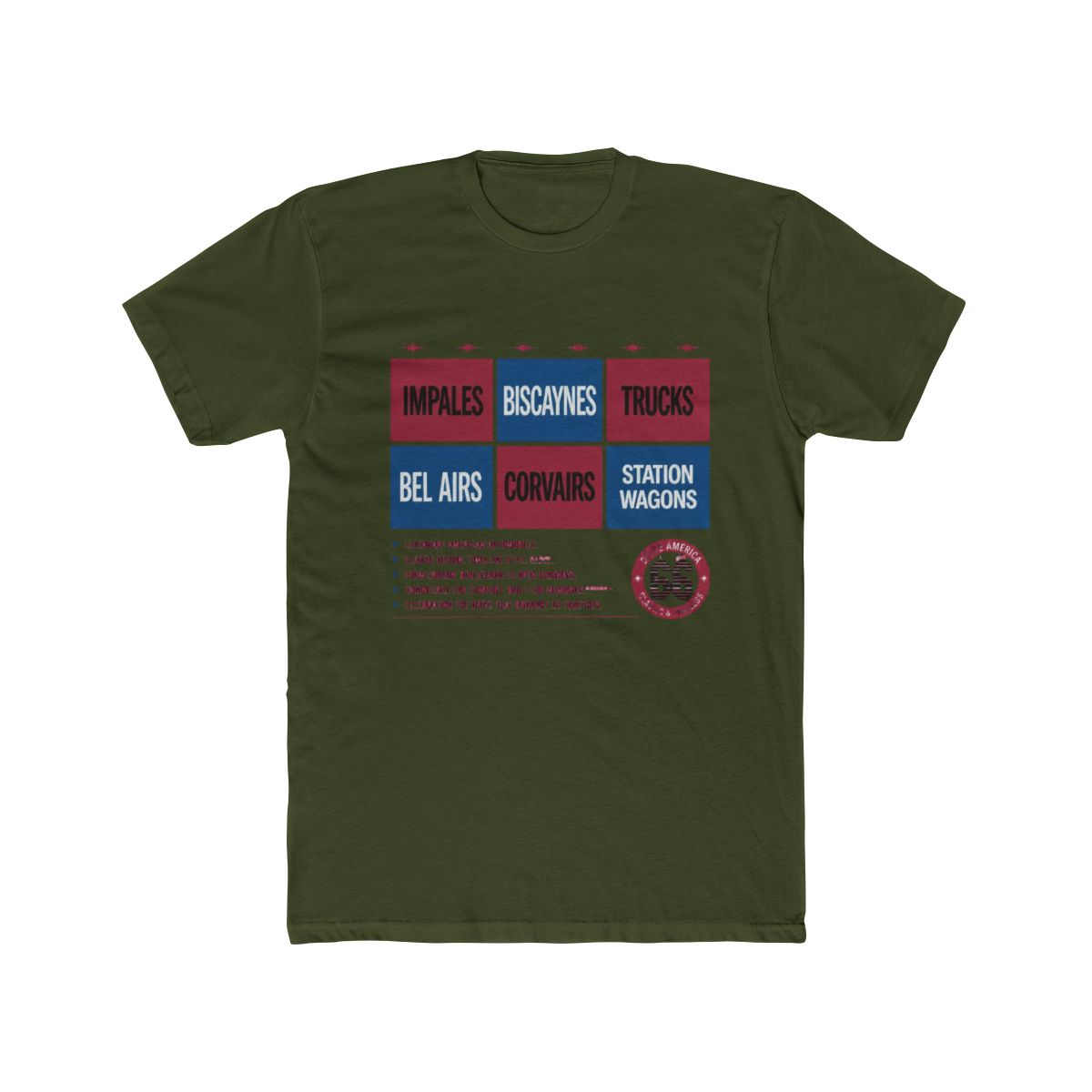 General Motors Impalas Biscaynes Bel Airs Corvairs Girls T Shirt | Tame Impala - alternate angle 4, merchandise
