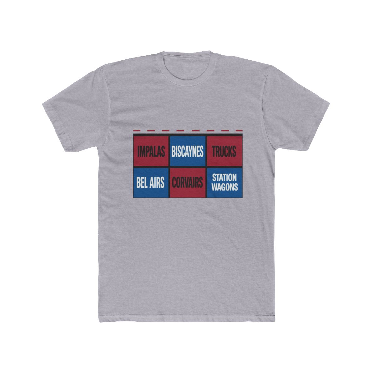General Motors Impalas Biscaynes Bel Airs Corvairs T Shirt | Tame Impala - alternate angle 3, merchandise