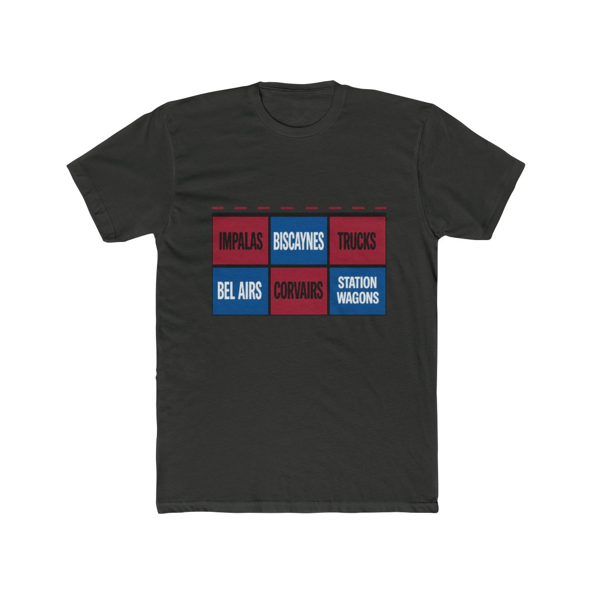 General Motors Impalas Biscaynes Bel Airs Corvairs T Shirt | Tame Impala - alternate angle 5, merchandise